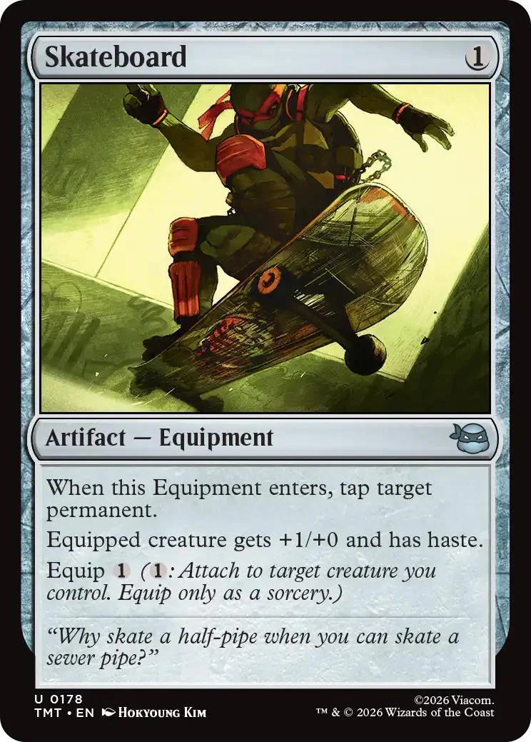 Skateboard [178] [Teenage Mutant Ninja Turtles] [Non-Foil]