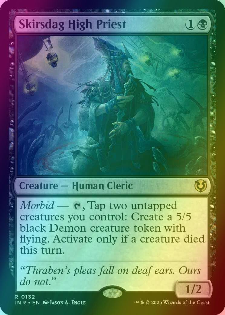 Skirsdag High Priest [132] [Innistrad Remastered] [Foil]