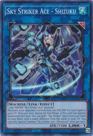 Sky Striker Ace - Shizuku - RA03-EN043 - Super Rare - 1st Edition