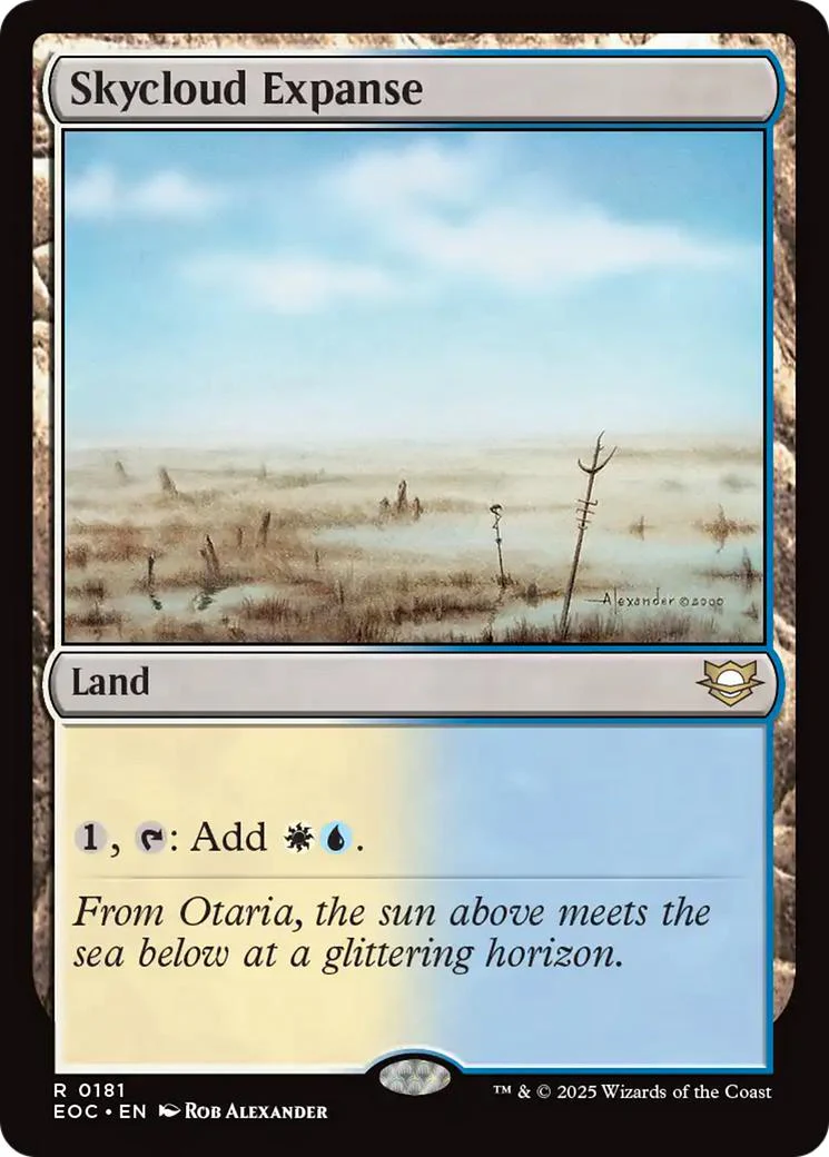 Skycloud Expanse [181] [Edge of Eternities: Commander] [Non-Foil]