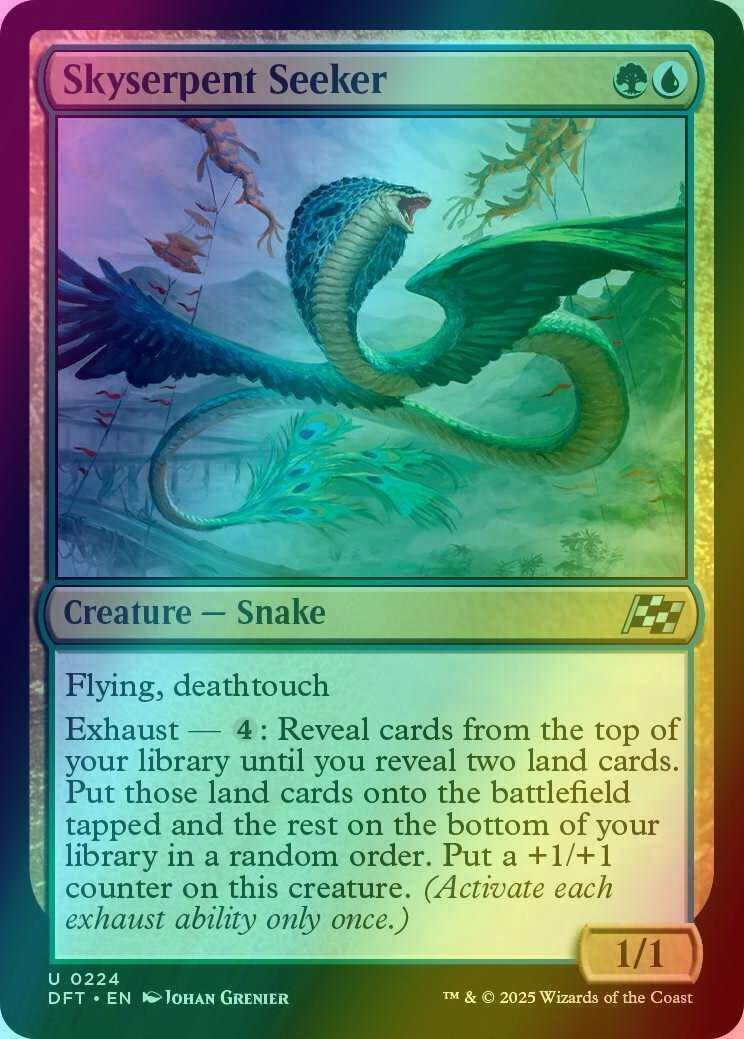 Skyserpent Seeker [224] [Aetherdrift] [Foil]