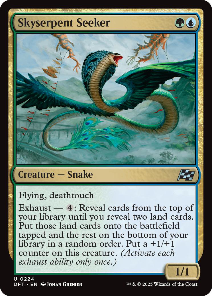 Skyserpent Seeker [224] [Aetherdrift] [Non-Foil]