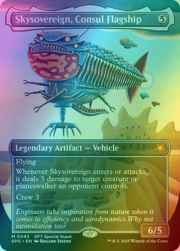 Skysovereign, Consul Flagship [93] [Borderless] [Special Guests] [Foil]