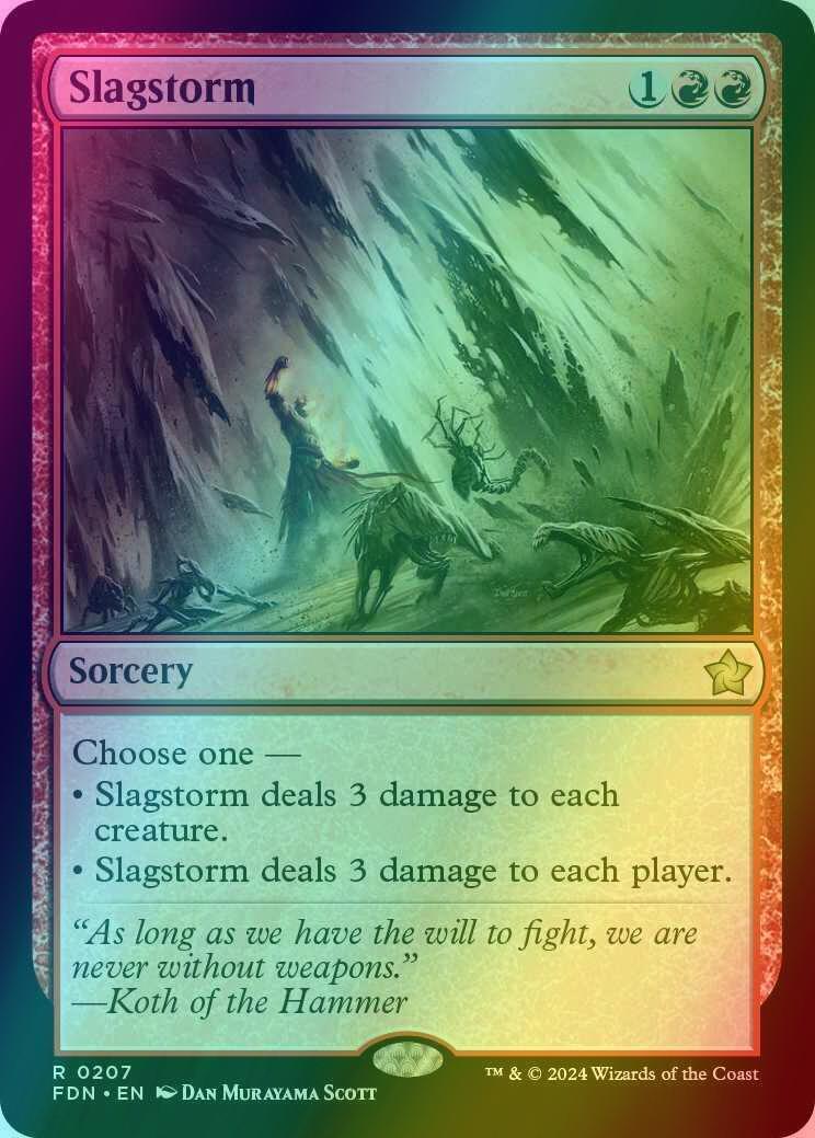 Slagstorm [207] [Foundations] [Foil]
