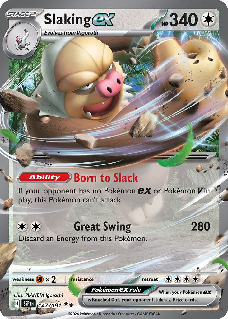 Slaking ex - 147/191 - Double Rare [sv08-147] [Ultra]