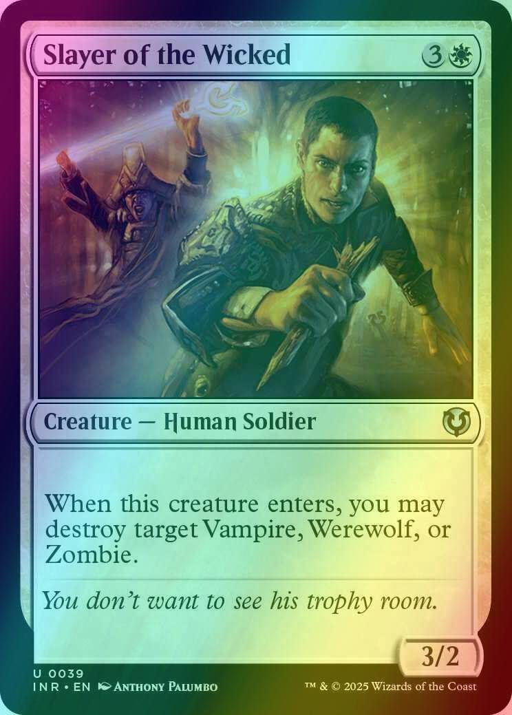 Slayer of the Wicked [39] [Innistrad Remastered] [Foil]