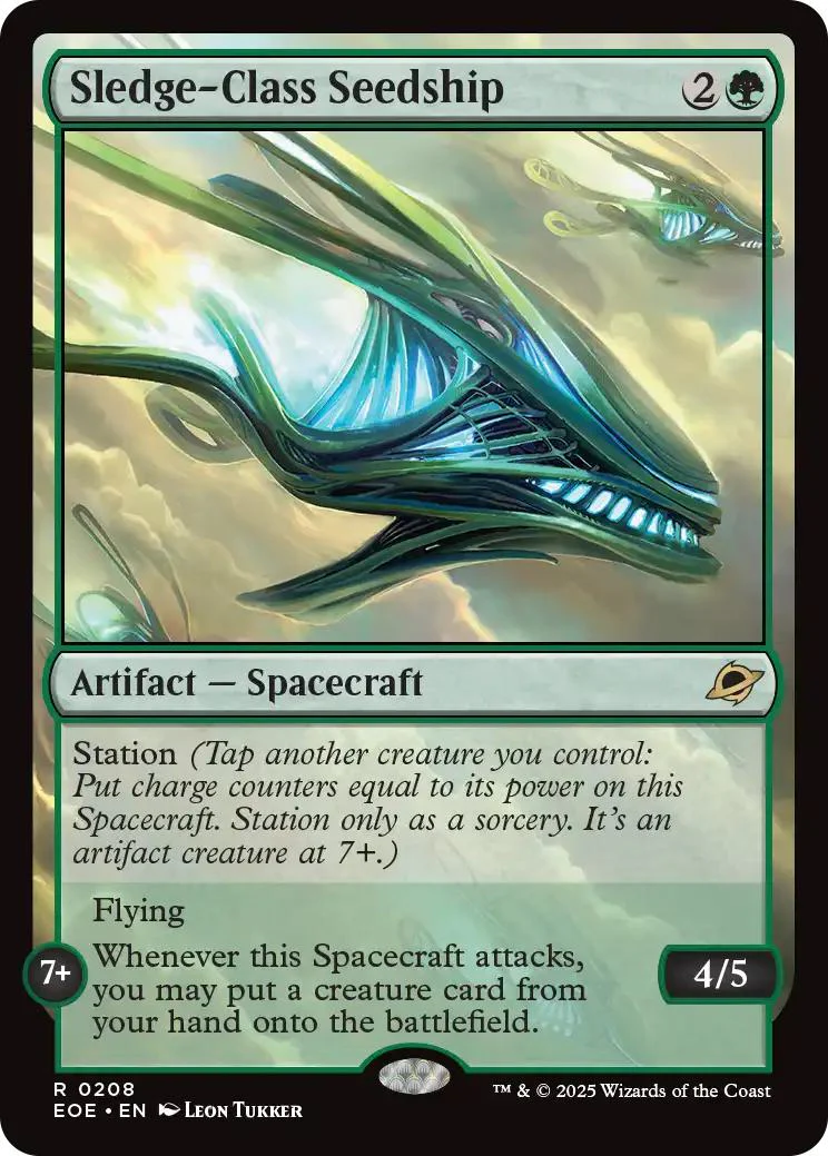 Sledge-Class Seedship [208] [Edge of Eternities] [Non-Foil]
