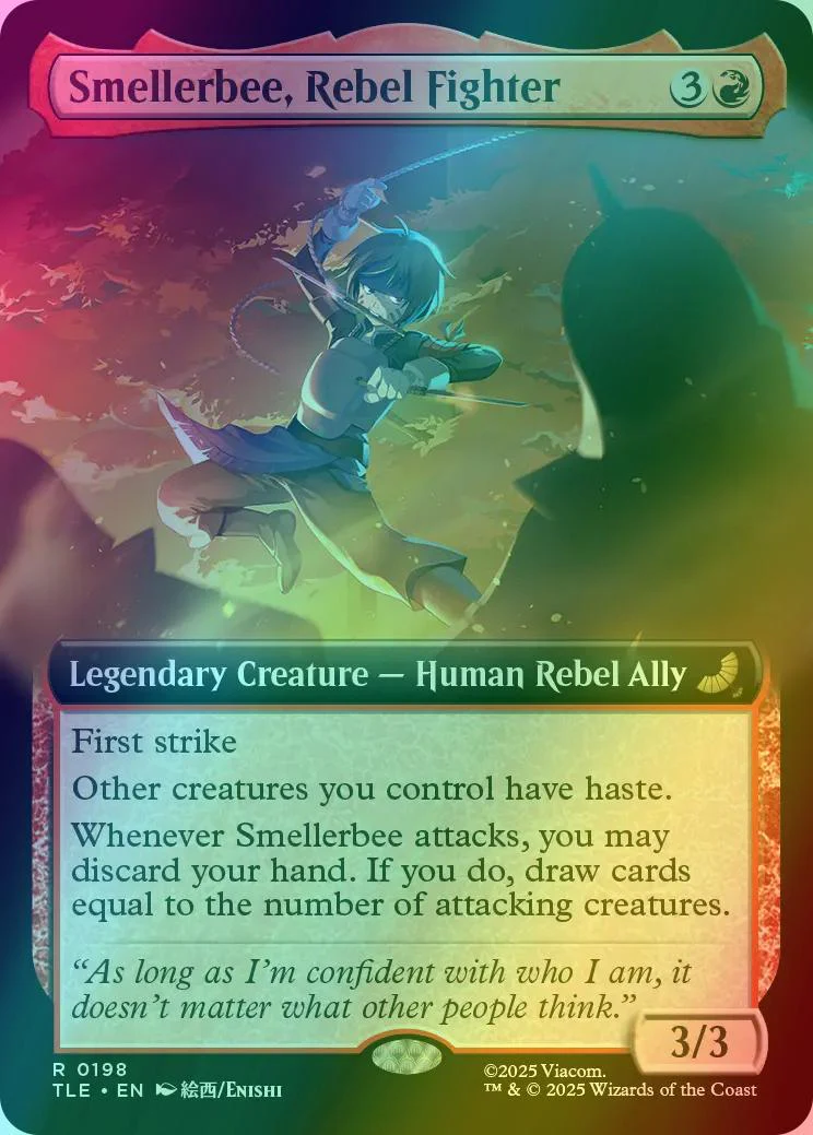 Smellerbee, Rebel Fighter [198] [Extended Art] [Avatar: The Last Airbender Eternal] [Foil]