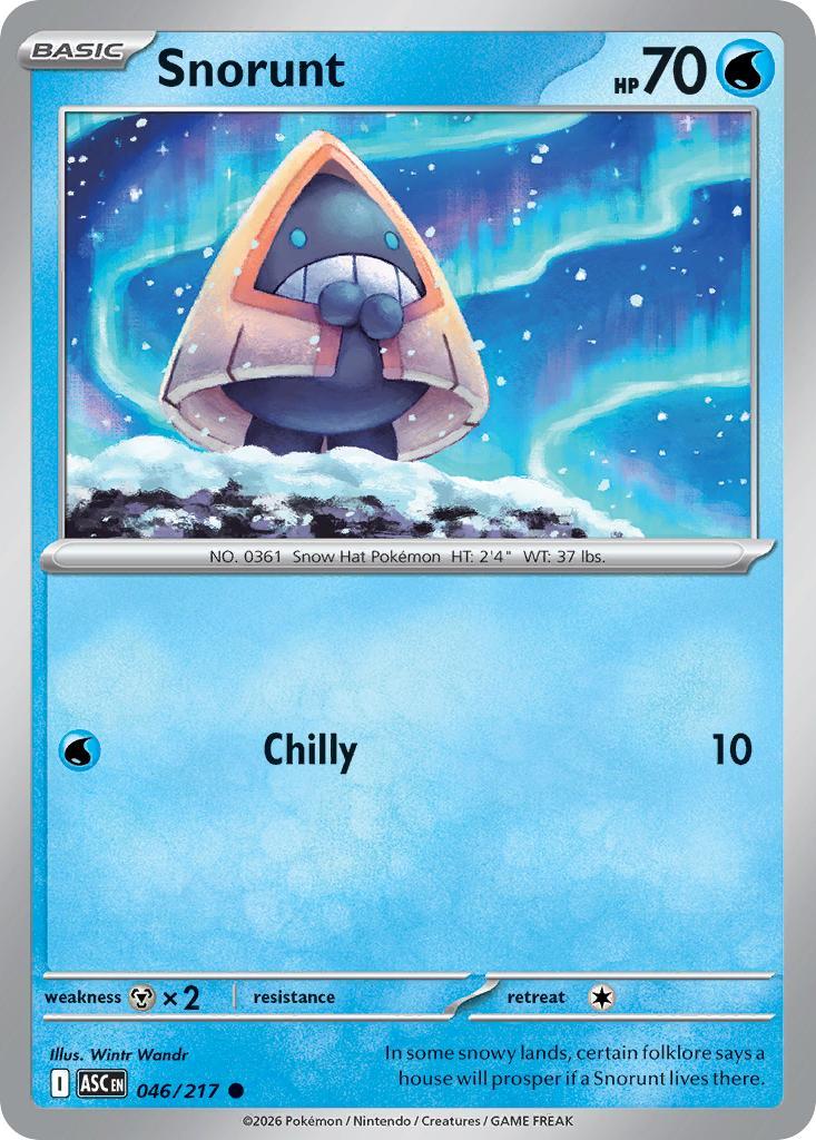 Snorunt - 046/217 - Common [me025-046] [Non-Holo]