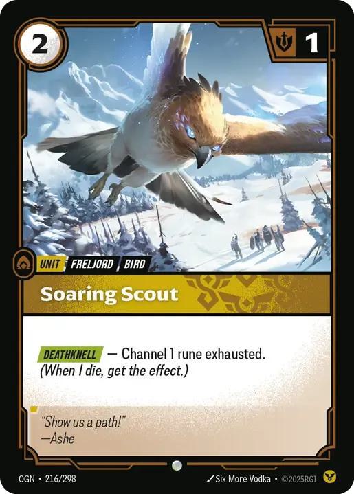 Soaring Scout - 216/298 [Origins] [Non-Foil]