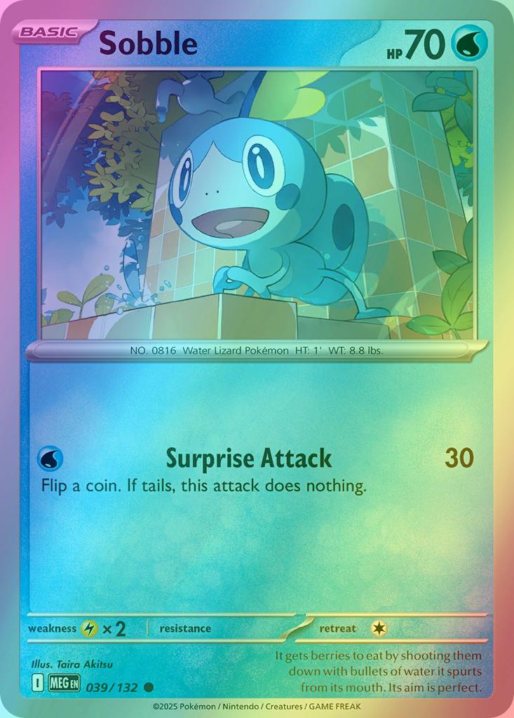 Sobble - 039/132 - Common [me01-039] [Reverse Holo]