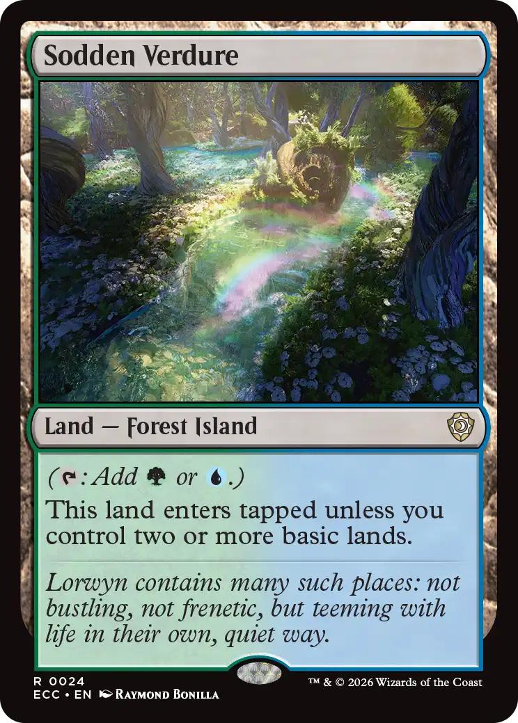 Sodden Verdure [24] [Lorwyn Eclipsed: Commander] [Non-Foil]