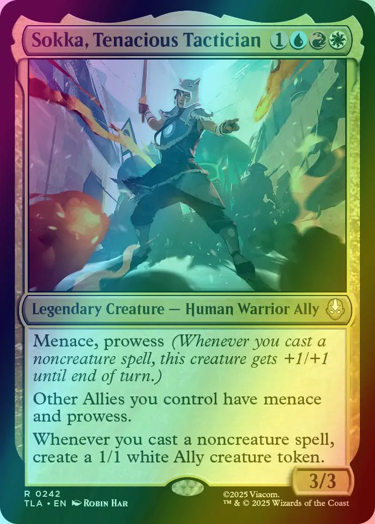 Sokka, Tenacious Tactician [242] [Avatar: The Last Airbender] [Foil]