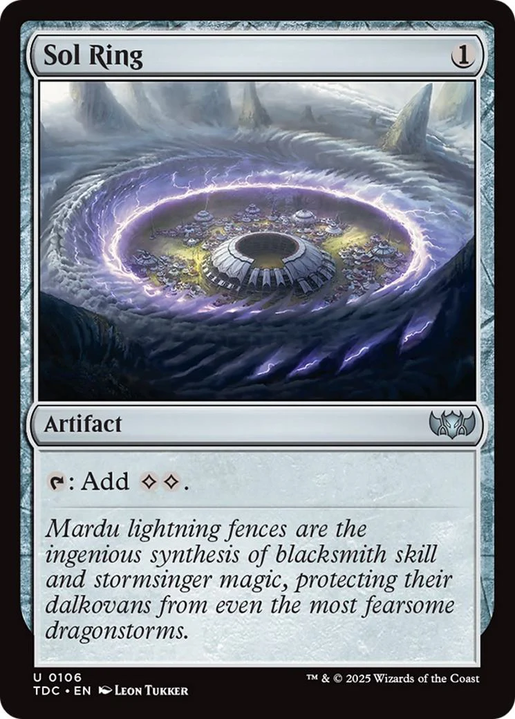 Sol Ring [106] [Tarkir: Dragonstorm: Commander] [Non-Foil]