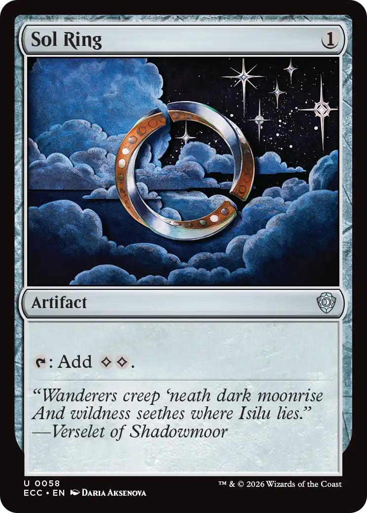 Sol Ring [58] [Shadowmoor] [Lorwyn Eclipsed: Commander] [Non-Foil]