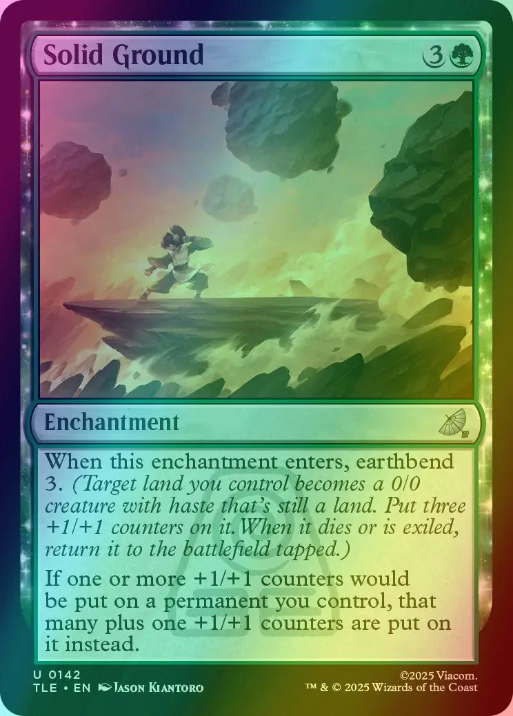 Solid Ground [142] [Avatar: The Last Airbender Eternal] [Foil]