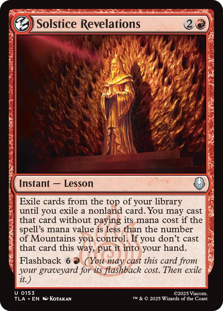 Solstice Revelations [153] [Avatar: The Last Airbender] [Non-Foil]