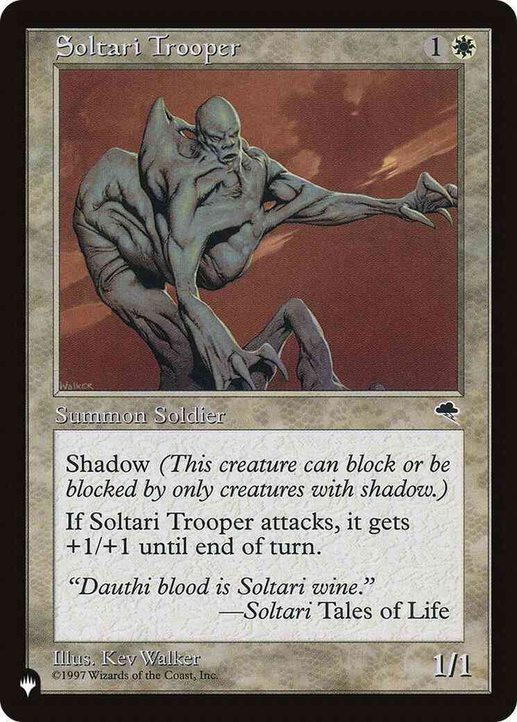 Soltari Trooper [TMP-47] [The List] [Non-Foil]