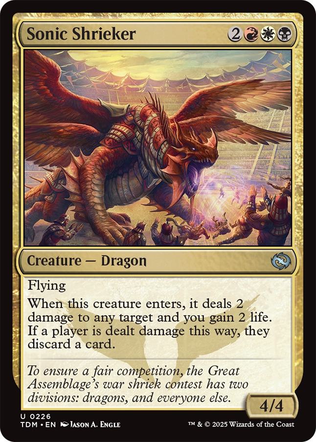 Sonic Shrieker [226] [Tarkir: Dragonstorm] [Non-Foil]