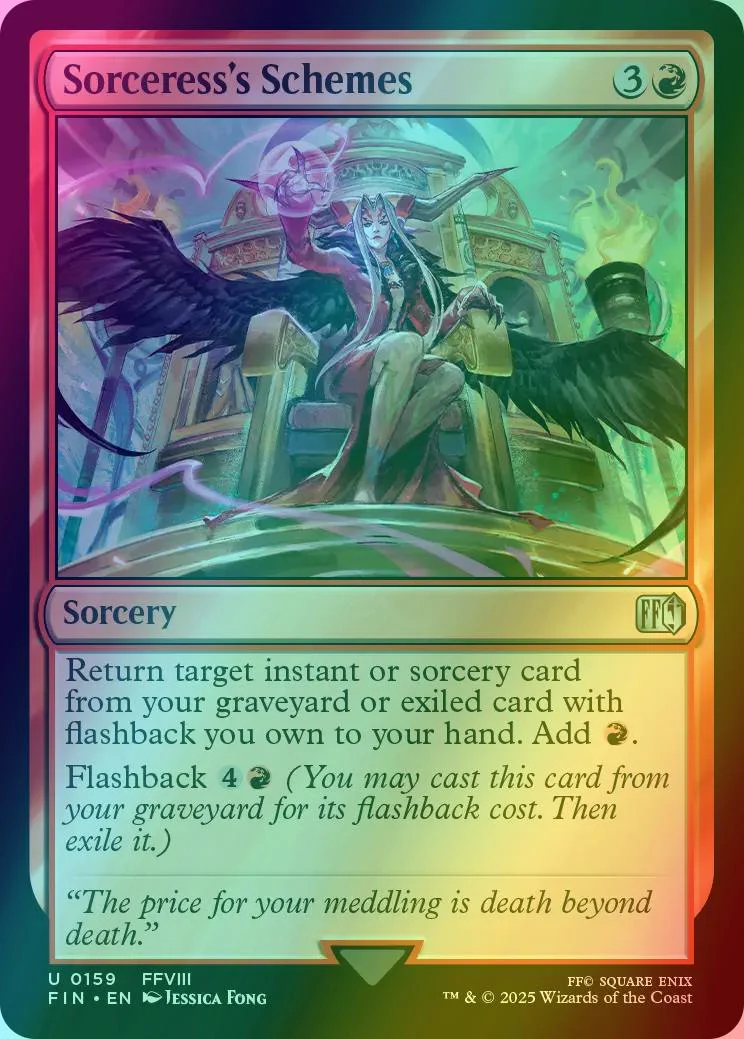 Sorceress's Schemes [159] [FINAL FANTASY] [Foil]