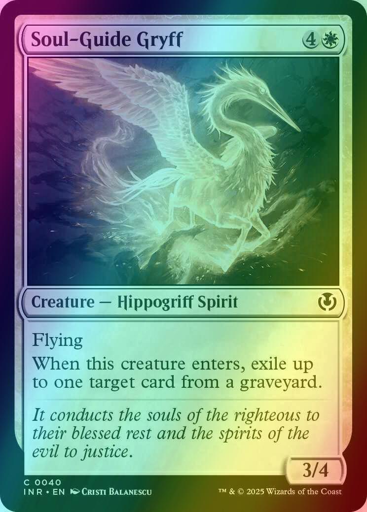 Soul-Guide Gryff [40] [Innistrad Remastered] [Foil]