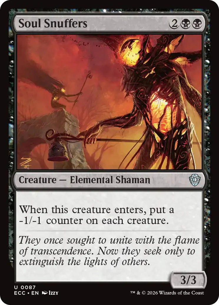 Soul Snuffers [87] [Lorwyn Eclipsed: Commander] [Non-Foil]