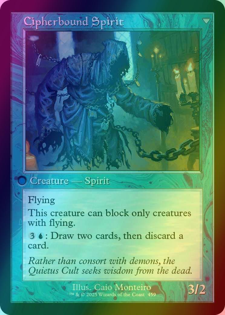 Soulcipher Board // Cipherbound Spirit [459] [Retro Frame] [Innistrad Remastered] [Foil] - Image 2
