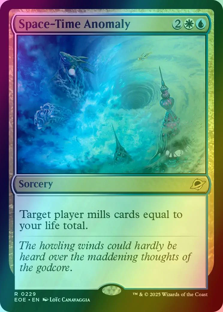 Space-Time Anomaly [229] [Edge of Eternities] [Foil]