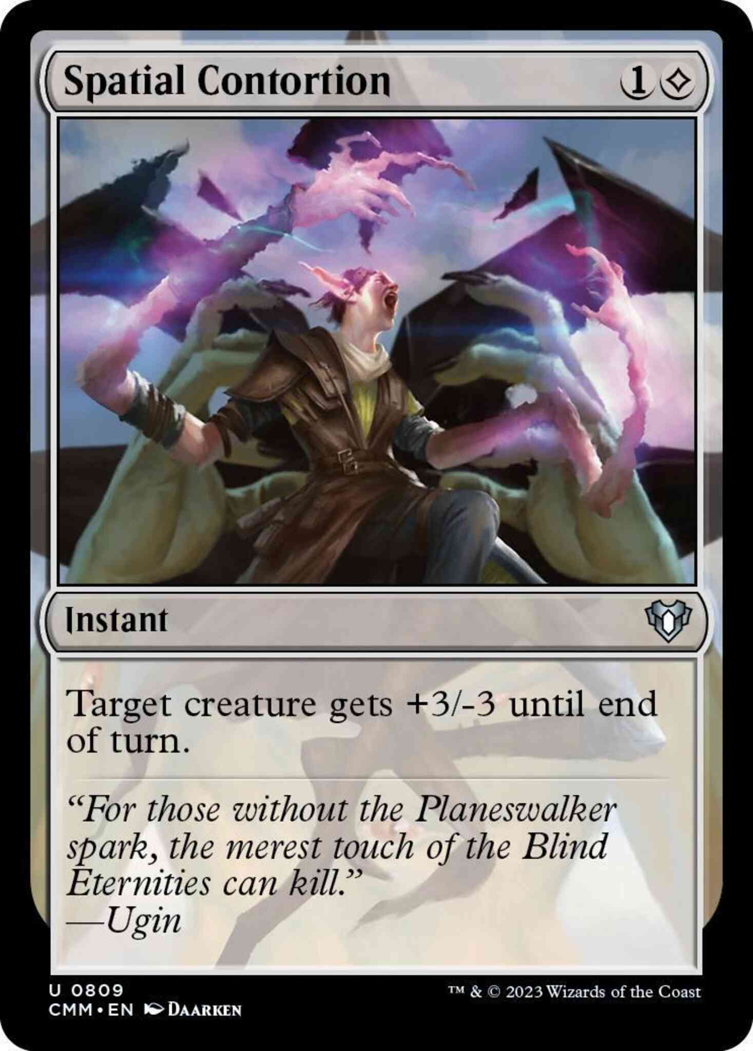 Spatial Contortion [809] [Commander Masters] [Non-Foil]