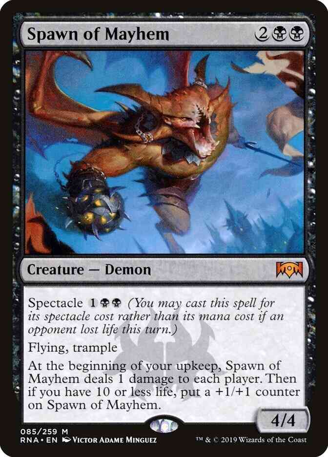 Spawn of Mayhem [85] [Ravnica Allegiance] [Non-Foil]