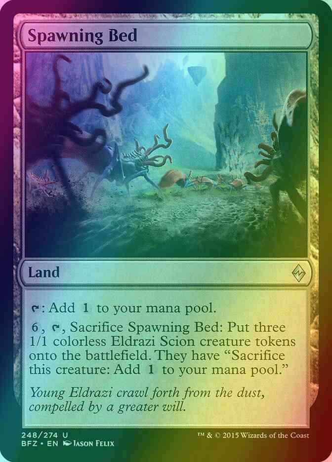 Spawning Bed [248] [Battle for Zendikar] [Foil]