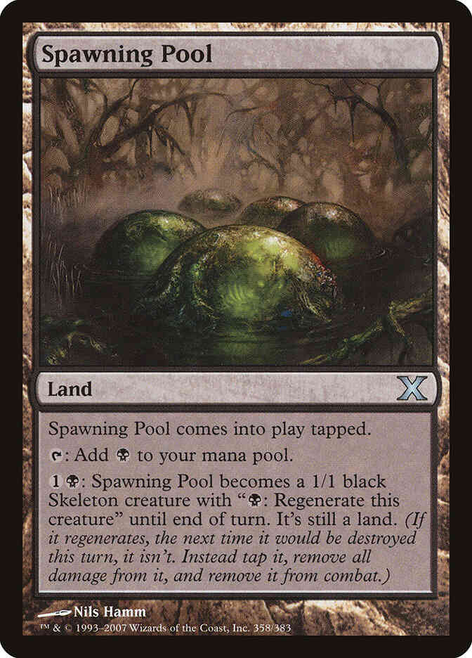 Spawning Pool [358] [Tenth Edition] [Non-Foil]
