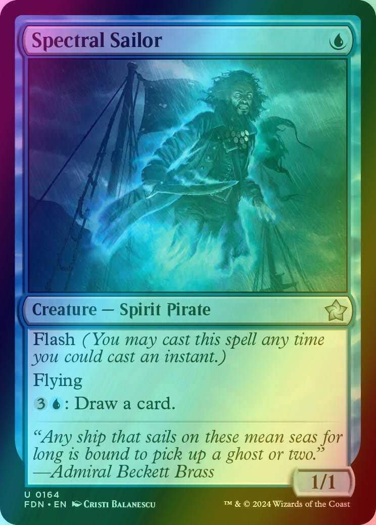 Spectral Sailor [164] [Foundations] [Foil]