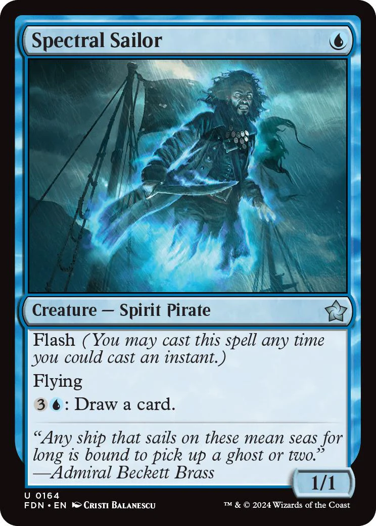 Spectral Sailor [164] [Foundations] [Non-Foil]