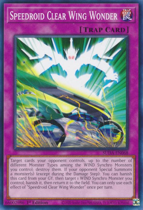 Speedroid Clear Wing Wonder - SUDA-EN068 - Common - 1st Edition