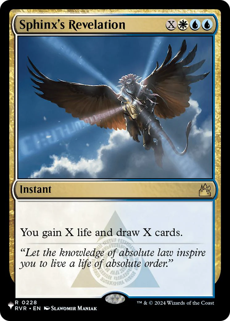 Sphinx's Revelation [RVR-228] [The List] [Non-Foil]