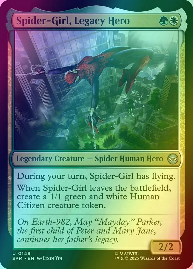 Spider-Girl, Legacy Hero [149] [Marvel's Spider-Man] [Foil]