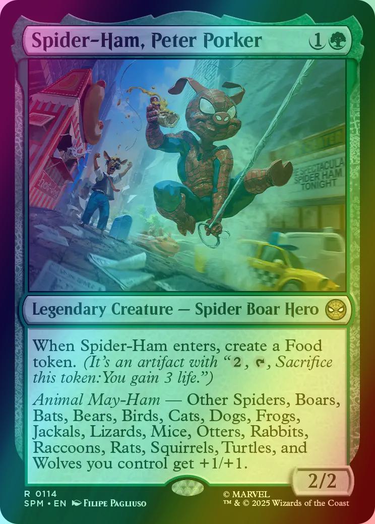 Spider-Ham, Peter Porker [114] [Marvel's Spider-Man] [Foil]