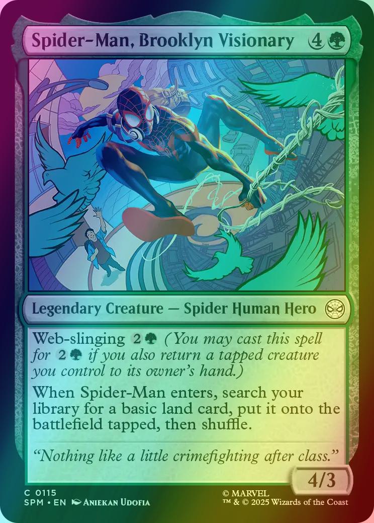 Spider-Man, Brooklyn Visionary [115] [Marvel's Spider-Man] [Foil]