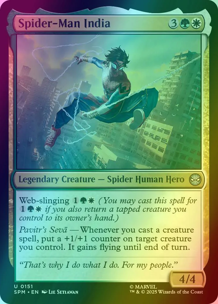 Spider-Man India [151] [Marvel's Spider-Man] [Foil]