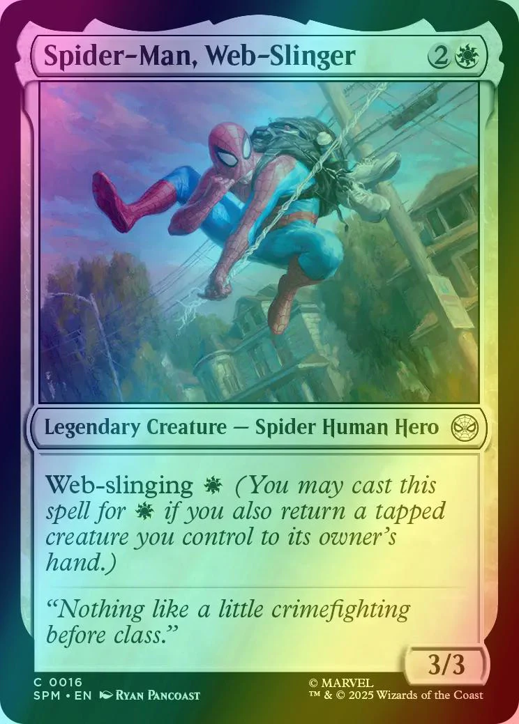 Spider-Man, Web-Slinger [16] [Marvel's Spider-Man] [Foil]