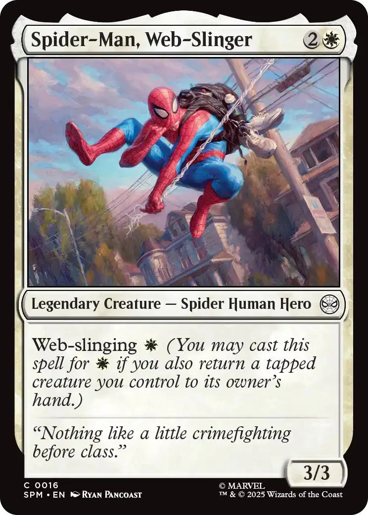 Spider-Man, Web-Slinger [16] [Marvel's Spider-Man] [Non-Foil]