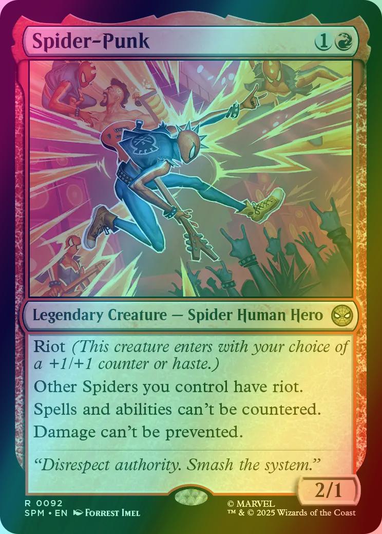 Spider-Punk [92] [Marvel's Spider-Man] [Foil]