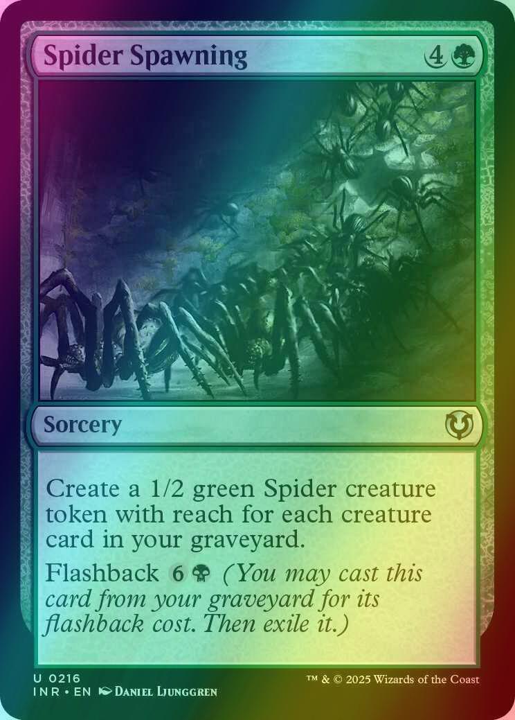 Spider Spawning [216] [Innistrad Remastered] [Foil]
