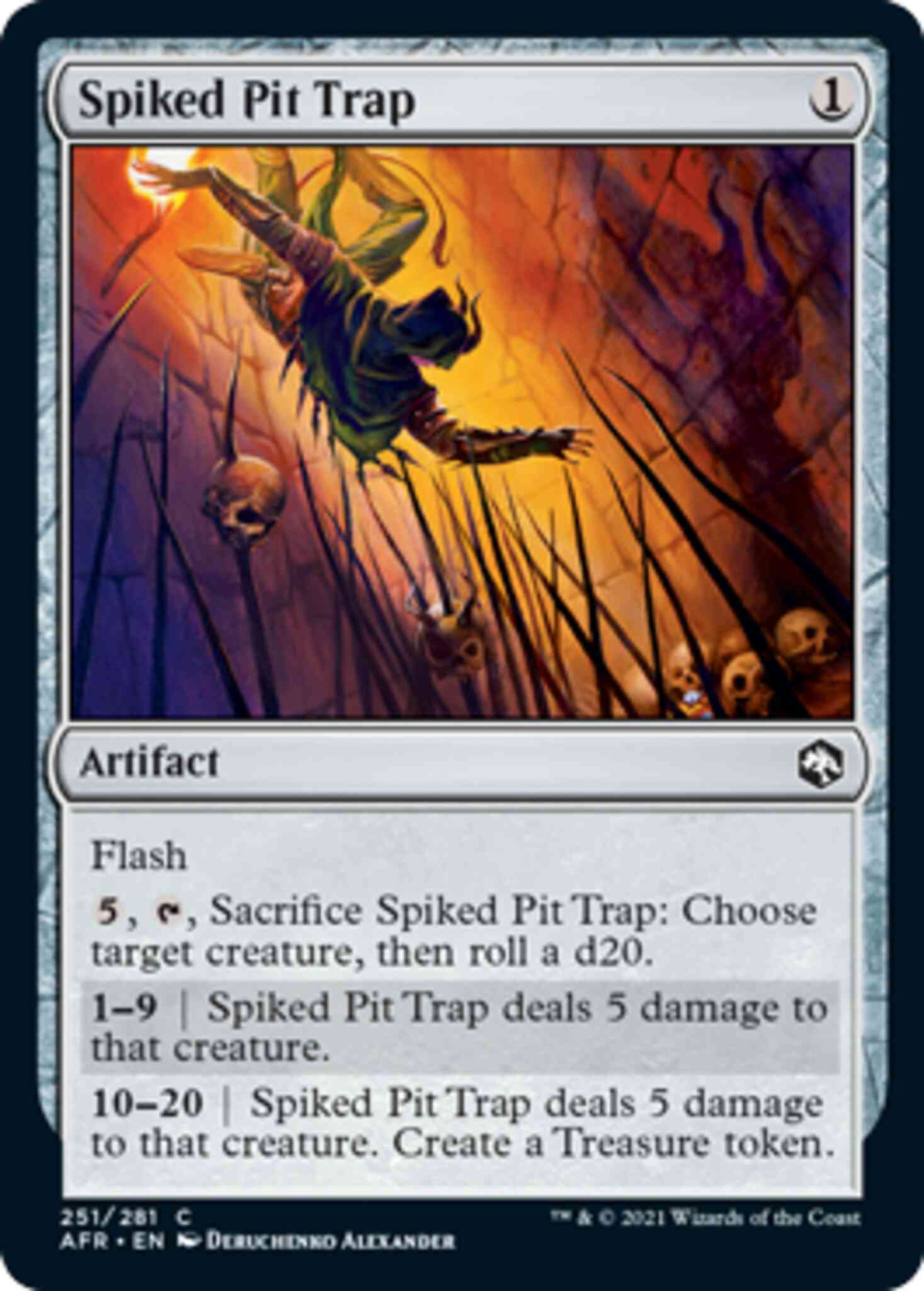 Spiked Pit Trap [251] [Adventures in the Forgotten Realms] [Non-Foil]