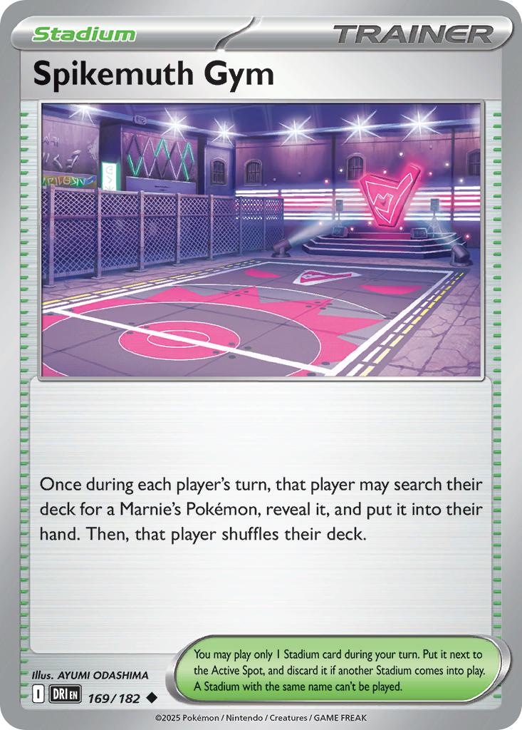Spikemuth Gym - 169/182 - Uncommon [sv10-169] [Non-Holo]