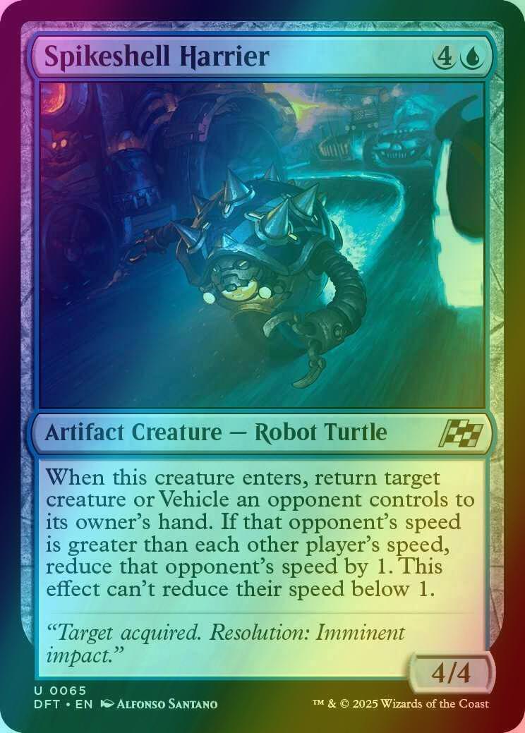 Spikeshell Harrier [65] [Aetherdrift] [Foil]