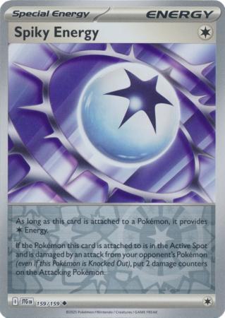 Spiky Energy - 159/159 - Uncommon [sv09-159] [Reverse Holo]