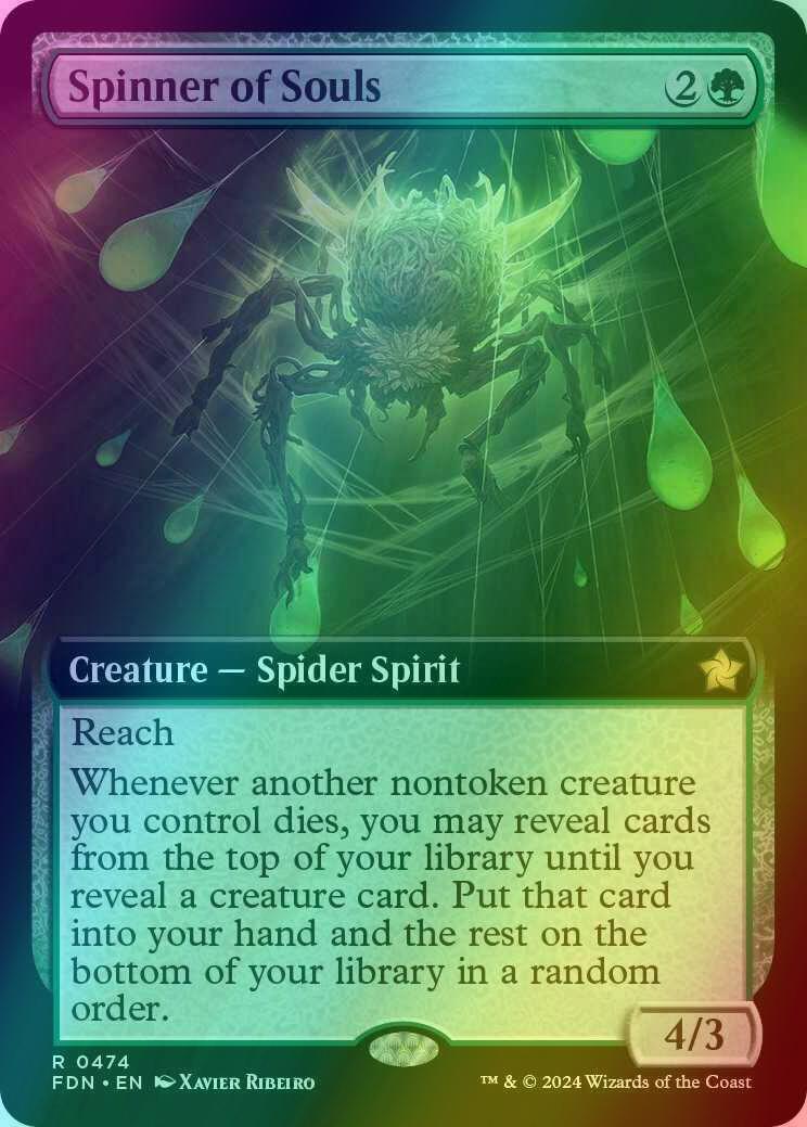 Spinner of Souls [474] [Extended Art] [Foundations] [Foil]