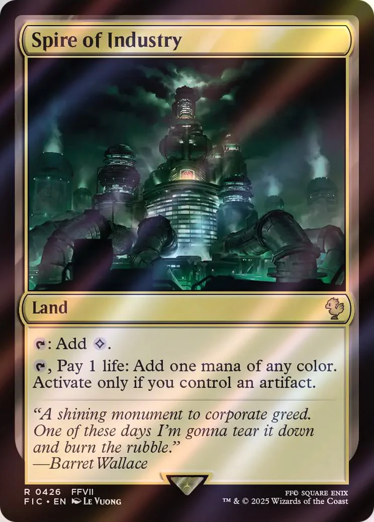 Spire of Industry [426] [FINAL FANTASY: Commander] [Surge Foil]